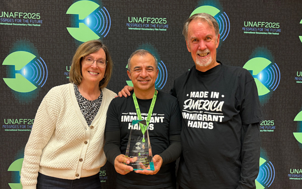 UNAFF_Manolo+WSL_ASL_600x Filmmakers receive Lens of Hope Award - Indy Shorts Film Festival